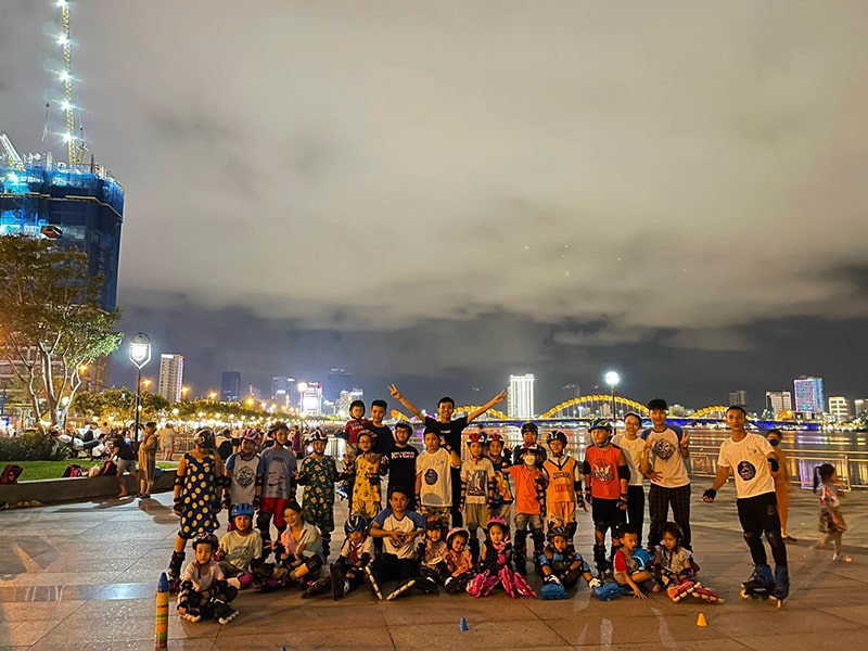 Hình ảnh lớp học trượt patin Blue Team ảnh 2