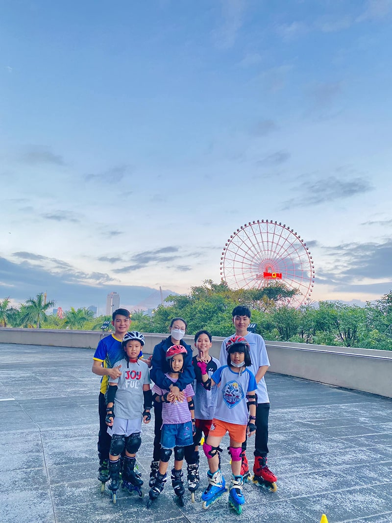 Hình ảnh lớp học trượt patin Blue Team ảnh 3