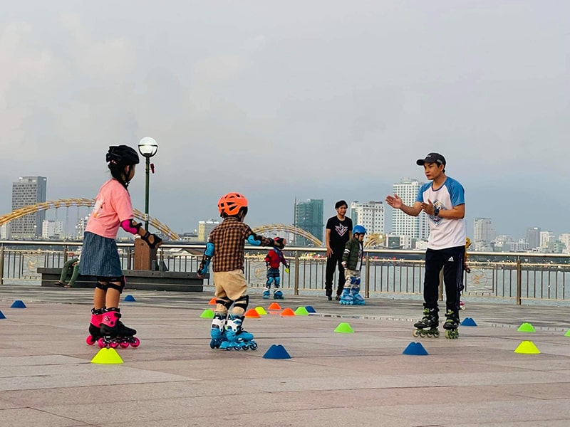 Hình ảnh lớp học trượt patin Blue Team ảnh 5